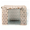 Dog Crate Cover in Cosmopolitan Dog Oil Cloth by Lords & Labradors