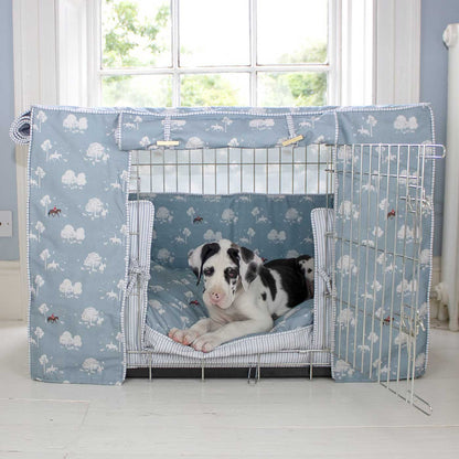 Dog Crate Cover in Country Park by Lords & Labradors