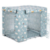 Dog Crate Cover in Country Park Oilcloth by Lords & Labradors