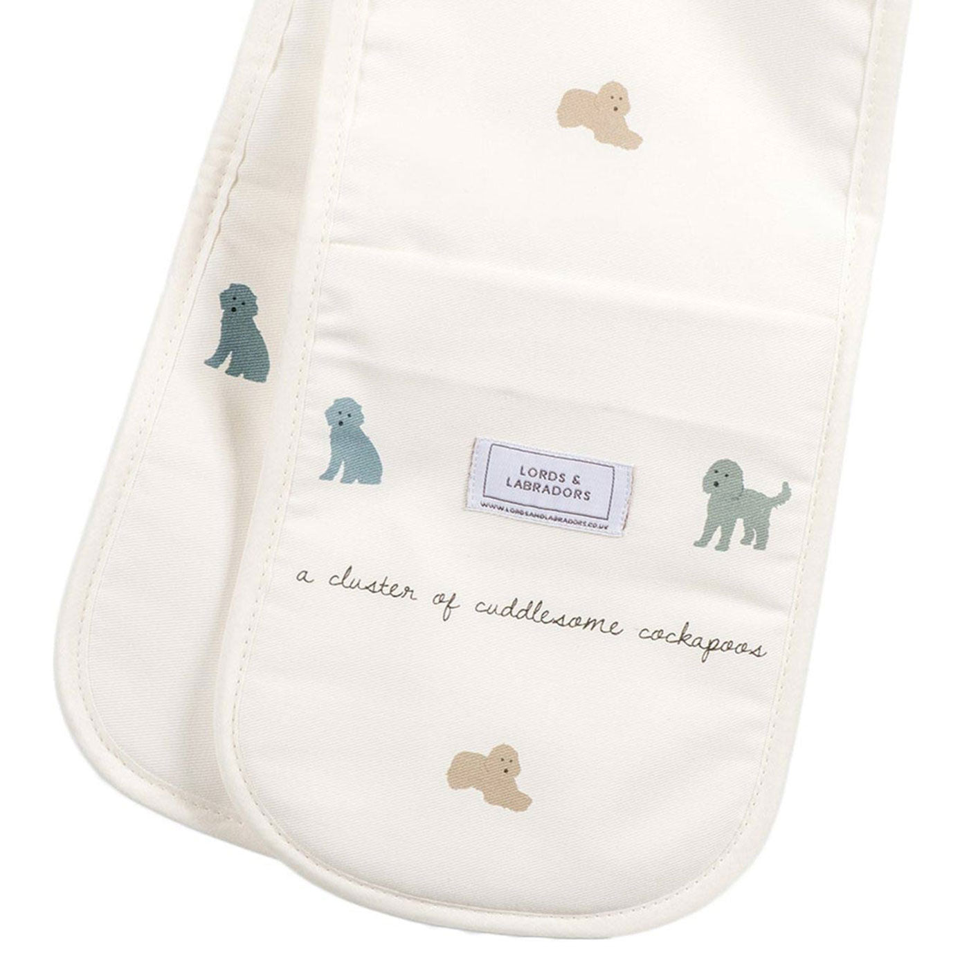 Cuddlesome Cockapoos Double Oven Glove