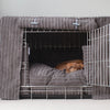 Essentials Plush Crate Set in Dark Grey by Lords & Labradors