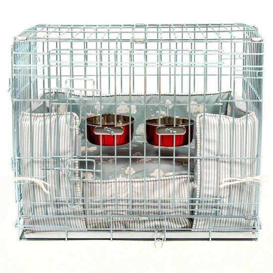 Pair Of Dog Bowls For Crates Ellie Bo Dog Crate Bowls Lords & Labradors