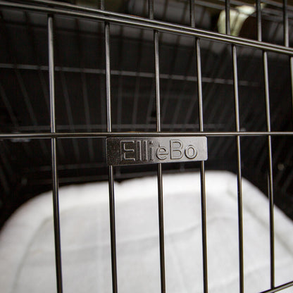 Ellie Bo slanted deluxe car crate logo
