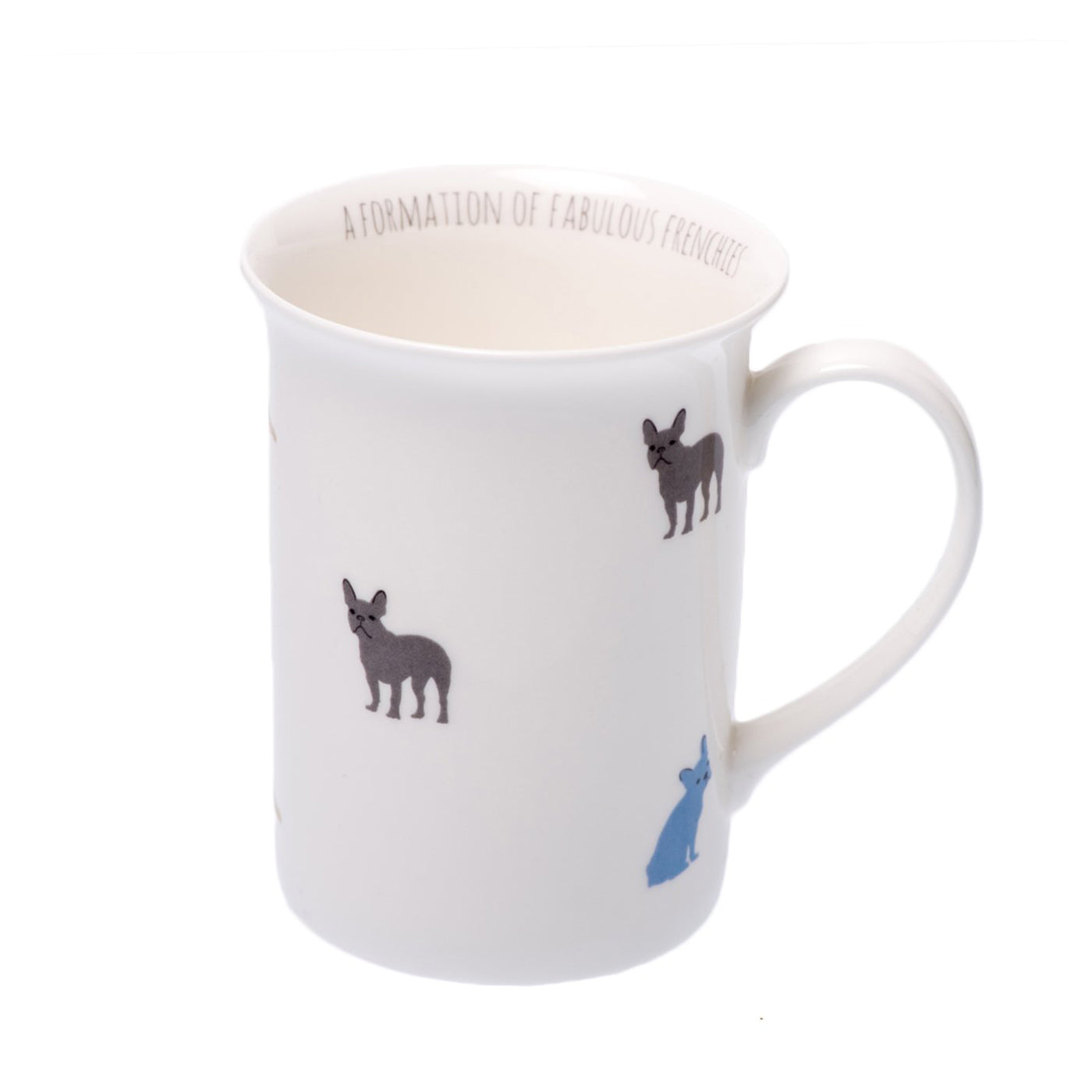 Discover, Lords & Labradors Fabulous Frenchies Mug, Made From Fine Bone China! The Perfect Gift For Frenchie Lovers, Available Now at Lords & Labradors