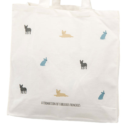 Fabulous Frenchies Canvas Tote Bag