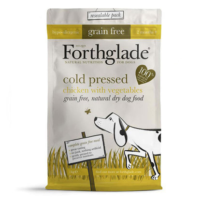 Forthglade Cold Pressed Grain Free Chicken Food for Dogs