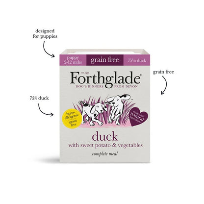 Forthglade Grain Free Duck Puppy Food