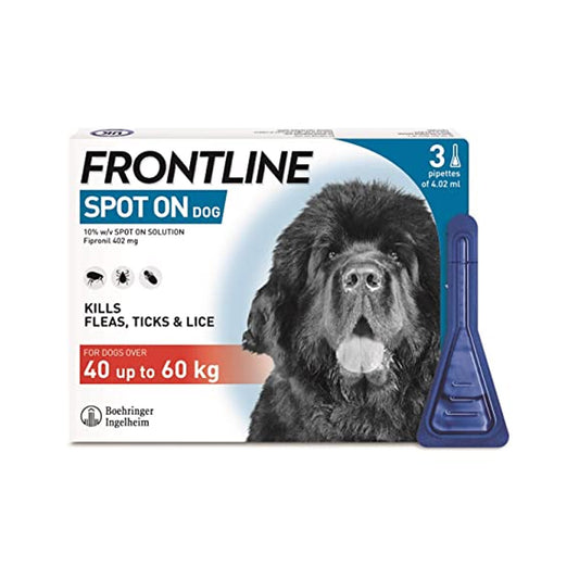 Frontline Spot On - Extra Large Dogs (40 - 60KG)
