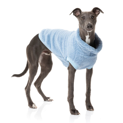 [colour:kp blue] Discover FuzzYard Turtle Teddy Sweater, available in five colours and six sizes. Now available at Lords and Labradors