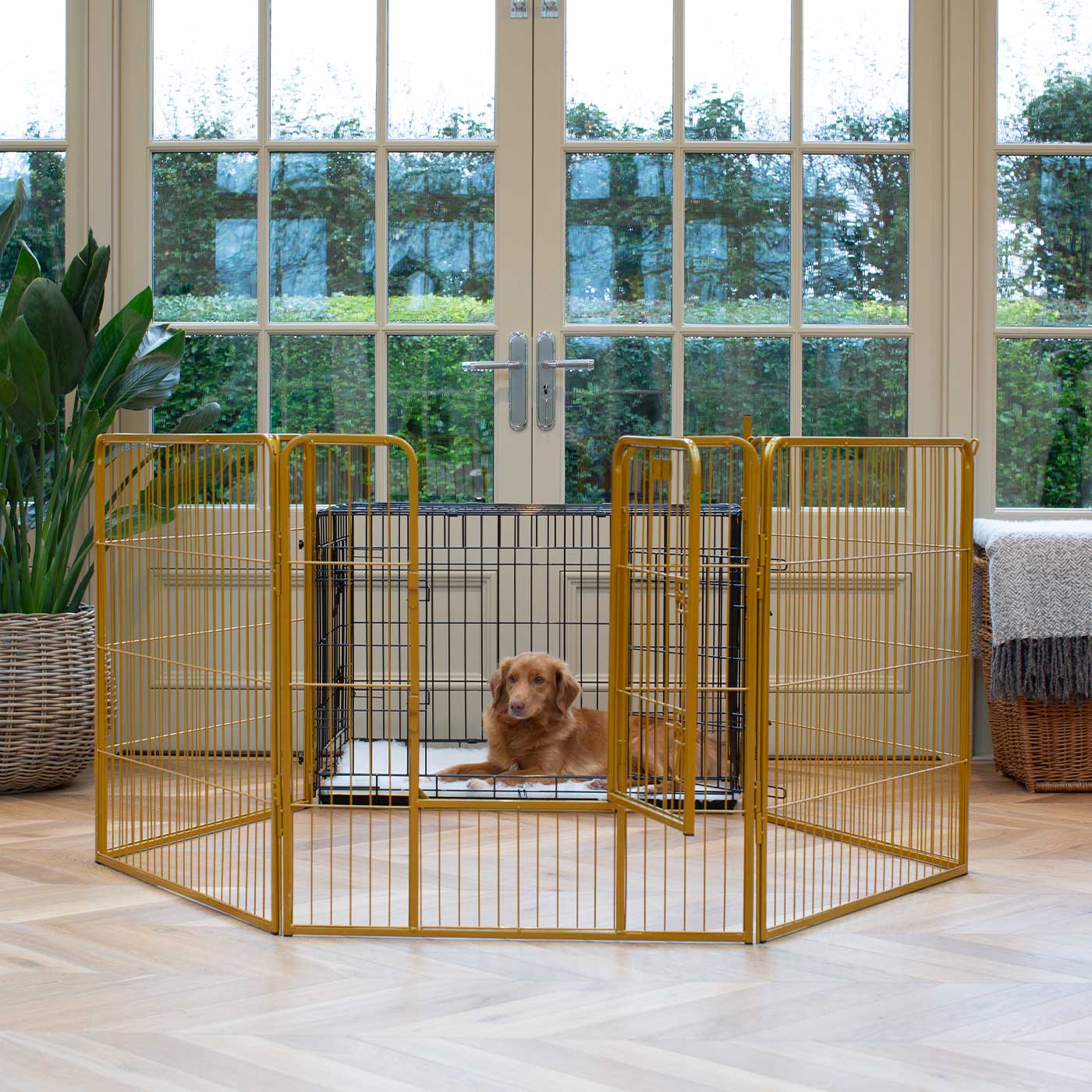 Crate Training Dog Crate Playpen VEBO Puppy Crate Pen Enclosure