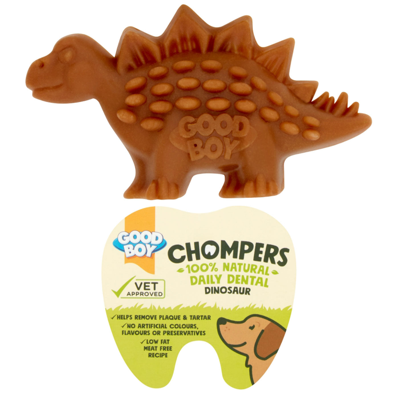 Good Boy Chompers Dental Dinosaur 65g