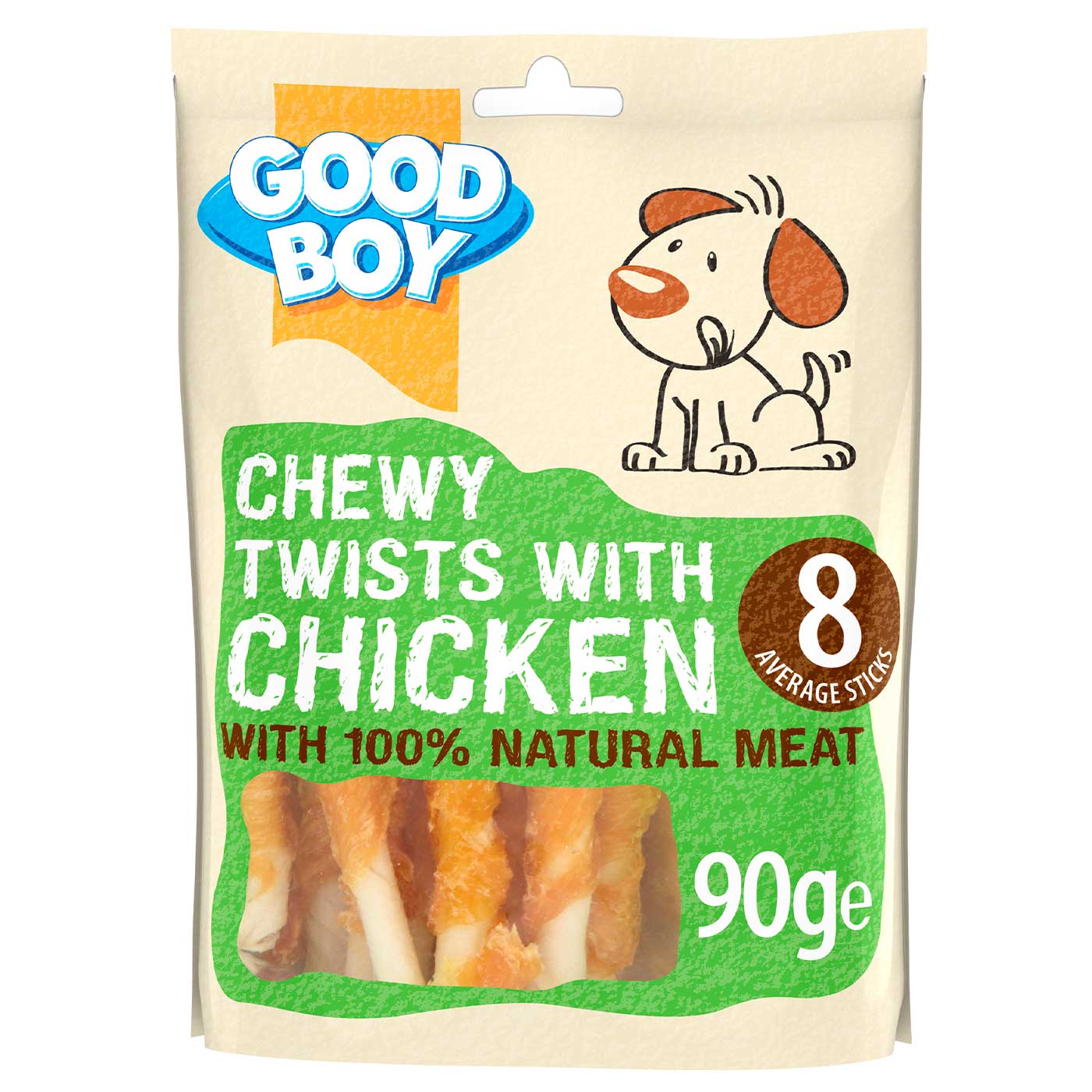 Good Boy Chewy Twists With Chicken