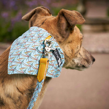 [colour:pheasant] Set & accessorise your pooch ready for a stylish dog walk with Hiro + Wolf X L&L Dog Bandana, the perfect dog walking accessory! Made using strong webbing lining to provide extra strength! Available in 3 stylish designs and 2 sizes at Lords & Labradors
