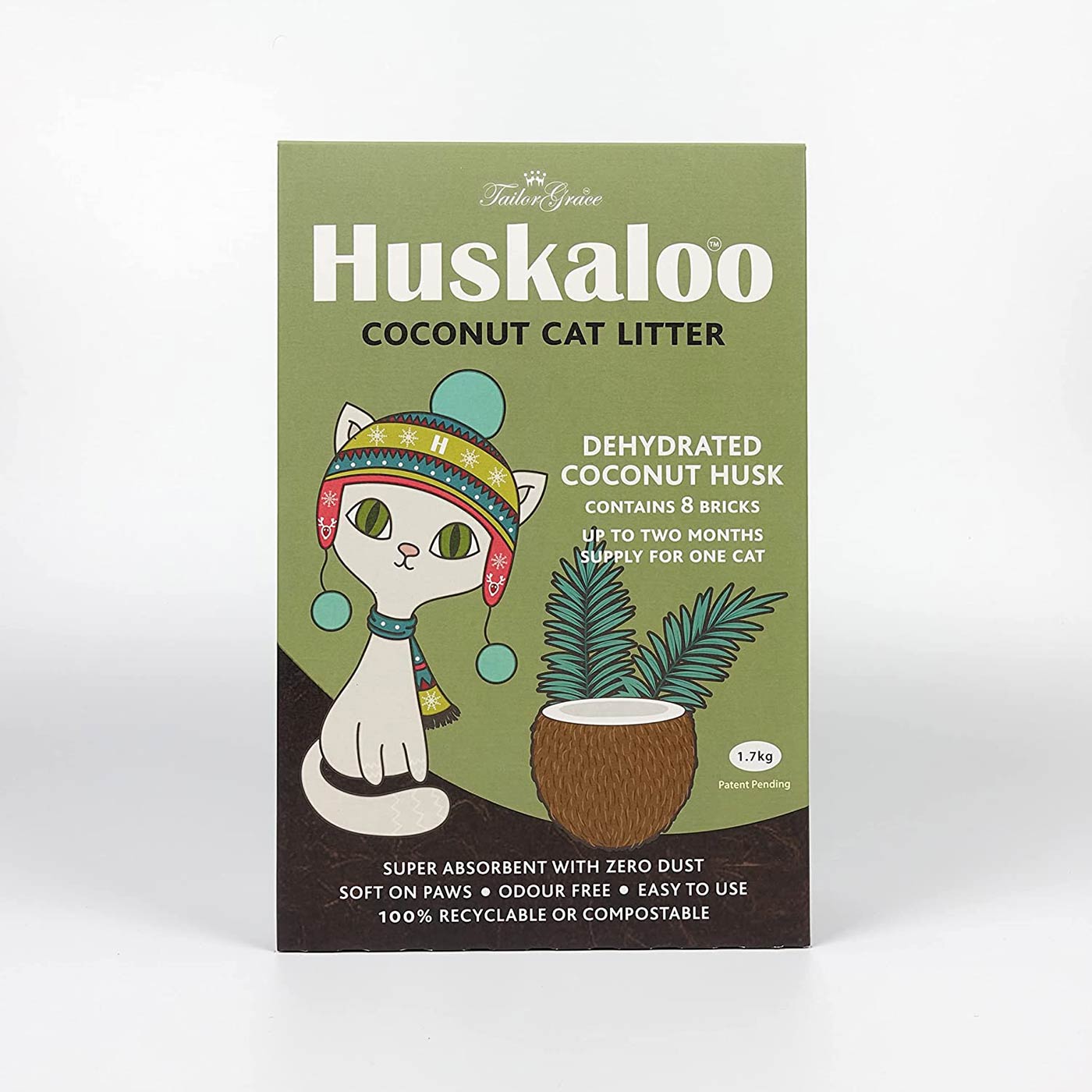 Huskaloo 28 Day Coconut Cat Litter