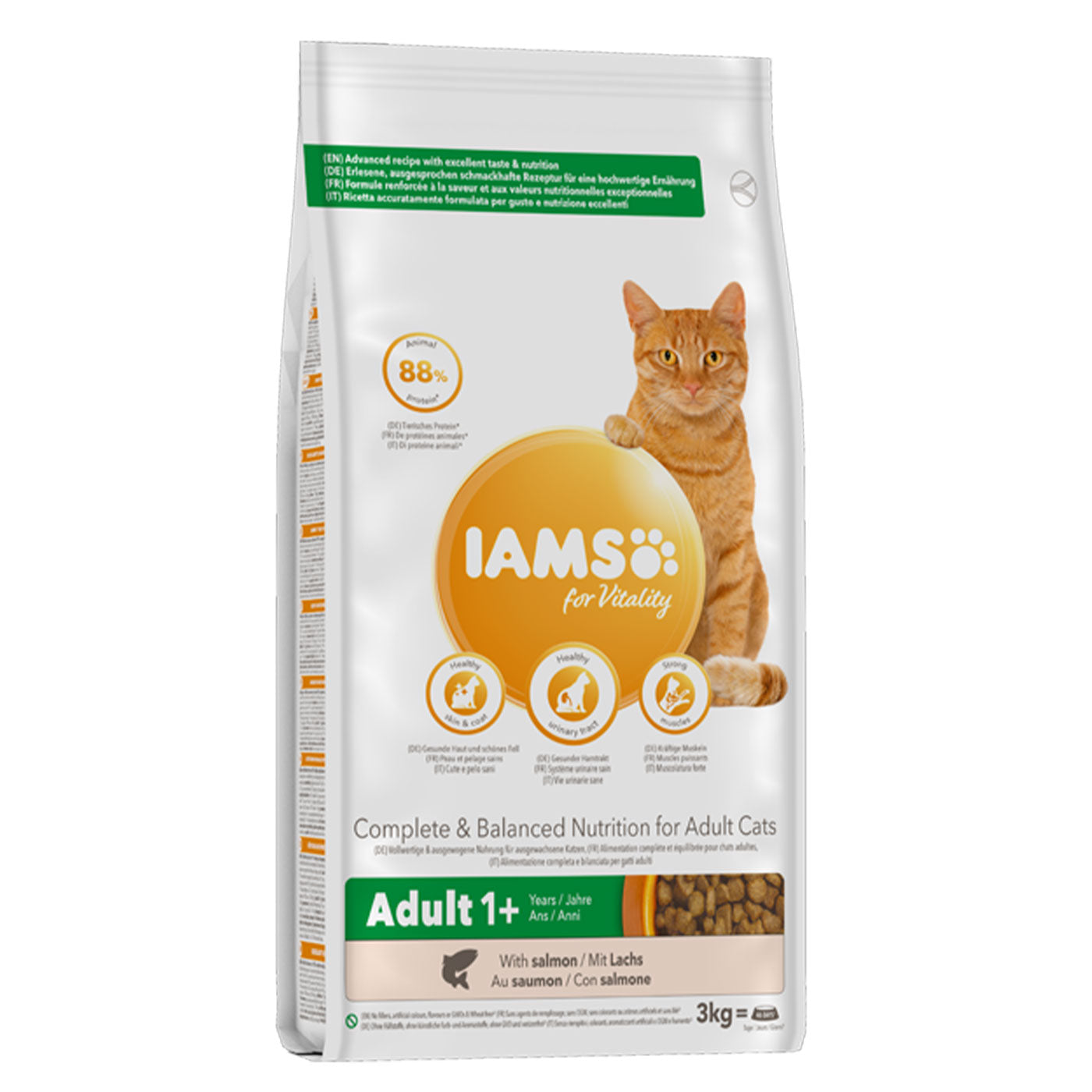 IAMS Vitality Adult Cat Food Salmon