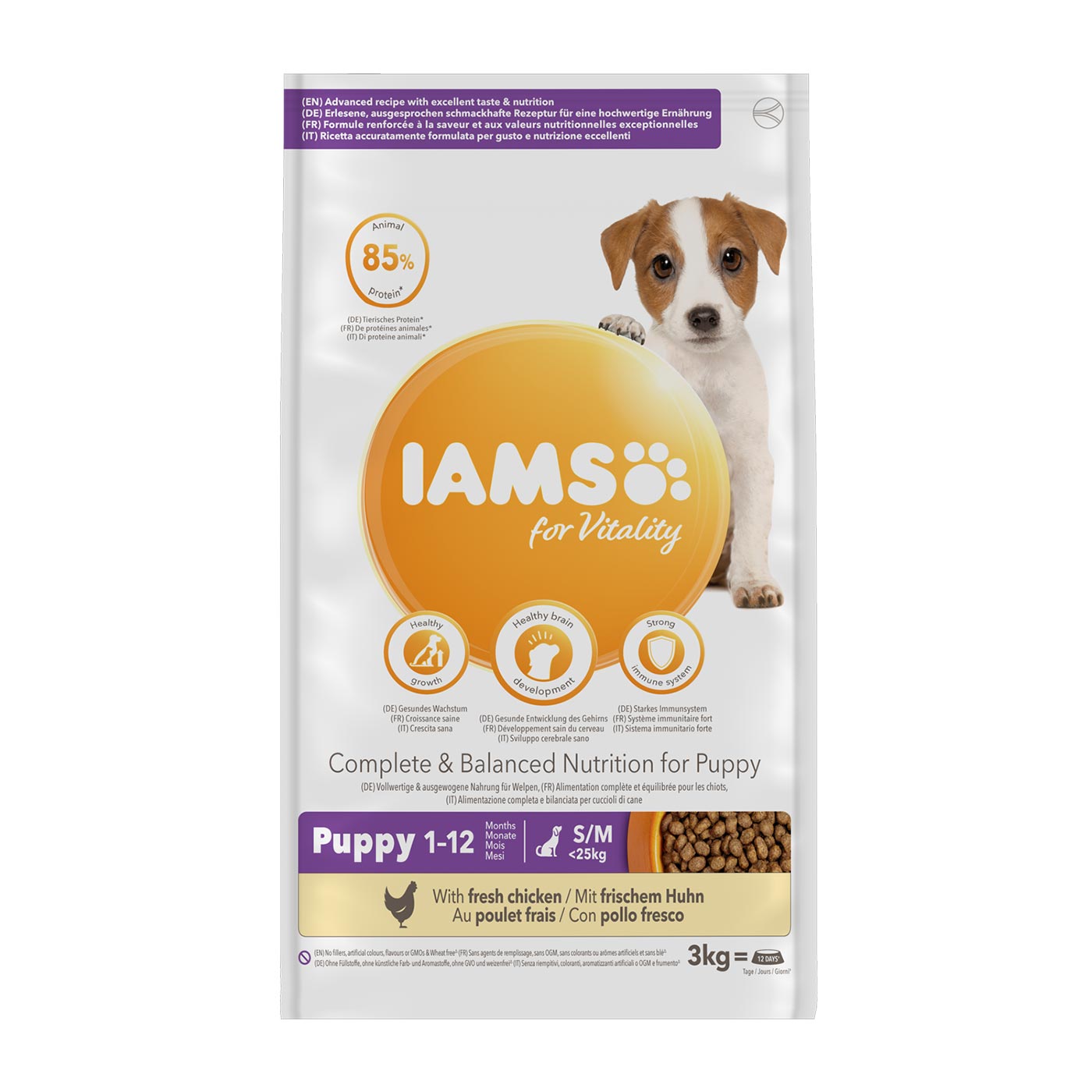 IAMS Vitality Small/Medium Breed Puppy Food with Fresh Chicken