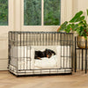 Dog Crate Bumper in Ivory Bouclé by Lords & Labradors