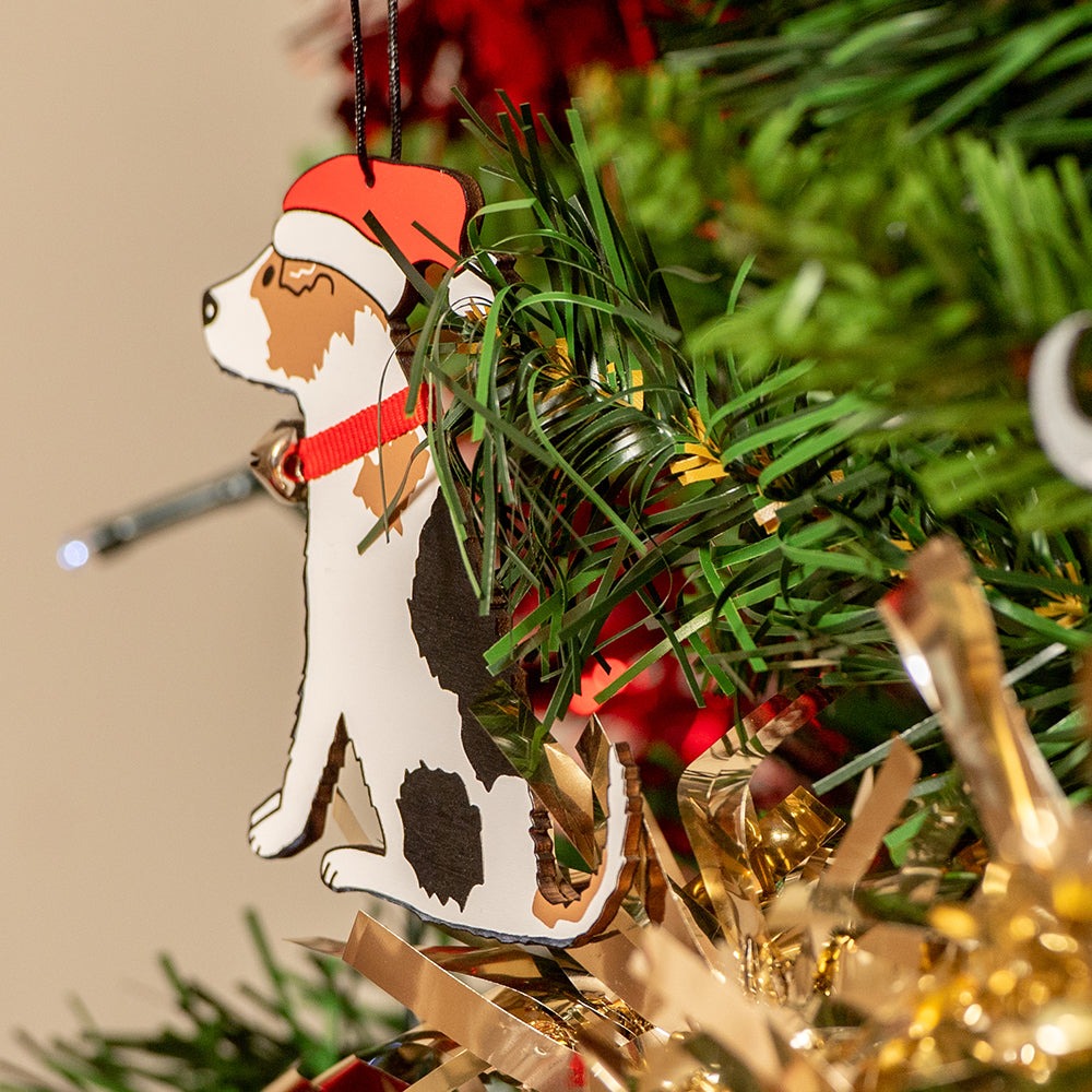 Sweet William Jack Russell Christmas Tree Decoration
