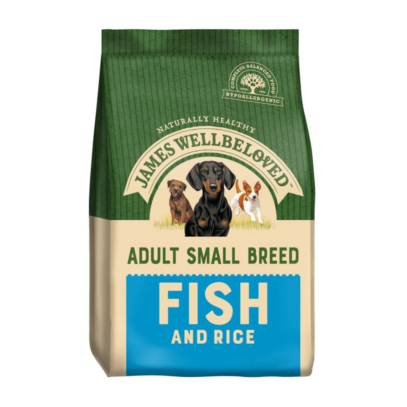 James Wellbeloved Fish & Rice Adult Small Breed Dog Food