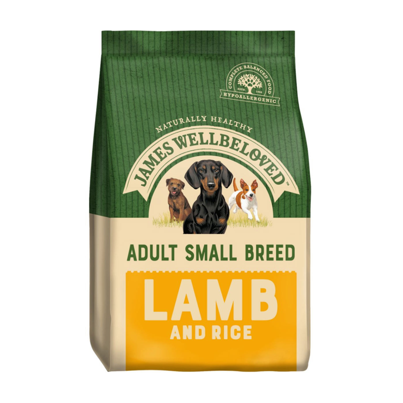 James Wellbeloved Lamb & Rice Adult Small Breed Dog Food