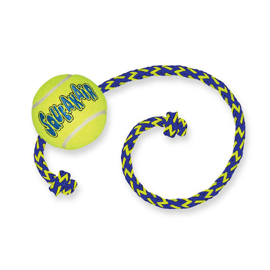 kong-air-squeaker-tennis-ball-with-rope