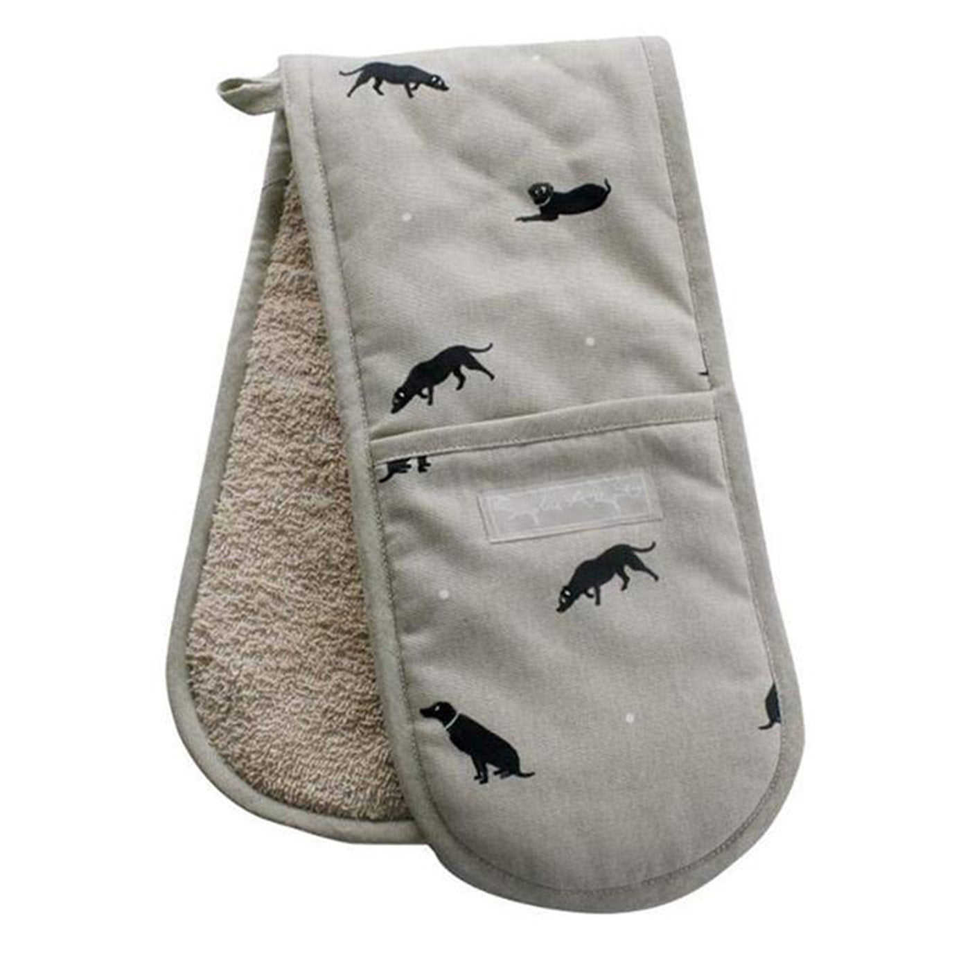 Labrador Double Oven Gloves by Sophie Allport