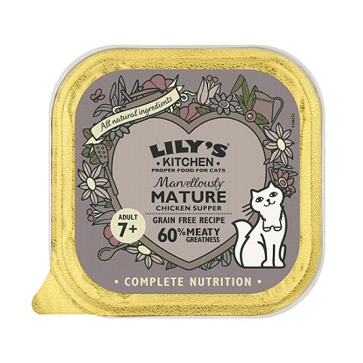 Lily's Kitchen Marvellously Mature Chicken Supper Cat Food