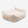 Essentials Twill Box Bed in Linen by Lords & Labradors