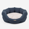 Essentials Twill Oval Bed in Denim by Lords & Labradors