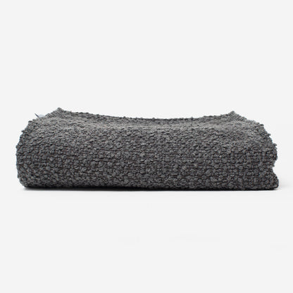 [colour:Granite Boucle] Super Soft Sherpa & Teddy Fleece Lining, Our Luxury Cat & Kitten Blanket In Stunning Granite Boucle I The Perfect Cat Bed Accessory! Available Now at Lords & Labradors