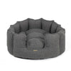 High Wall Bed For Cats With Removable Covers in Bouclé by Lords & Labradors