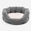 Essentials Herdwick Oval Bed in Graphite by Lords & Labradors