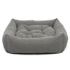 Box Bed in Herringbone Tweed by Lords & Labradors
