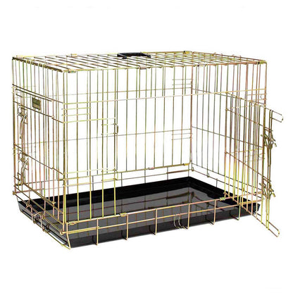 Imperfect Lords & Labradors Iridescent Gold Deluxe Dog Crate