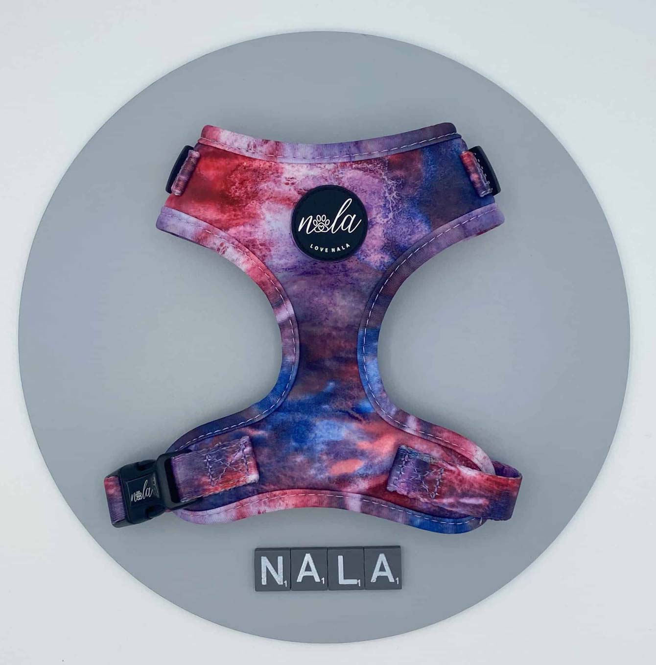 Love Nala Purple Nala Harness Studio Front