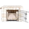 Dog Crate Set In Balmoral Natural Tweed by Lords & Labradors