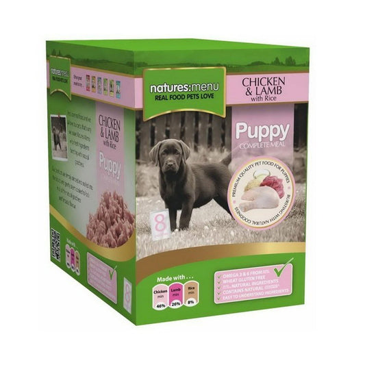 Natures Menu Puppy And Junior Dog Food Pouches