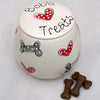 Personalised Treat Jar For Dog Biscuits