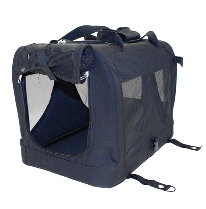 Pet Gear canvas carrier opened