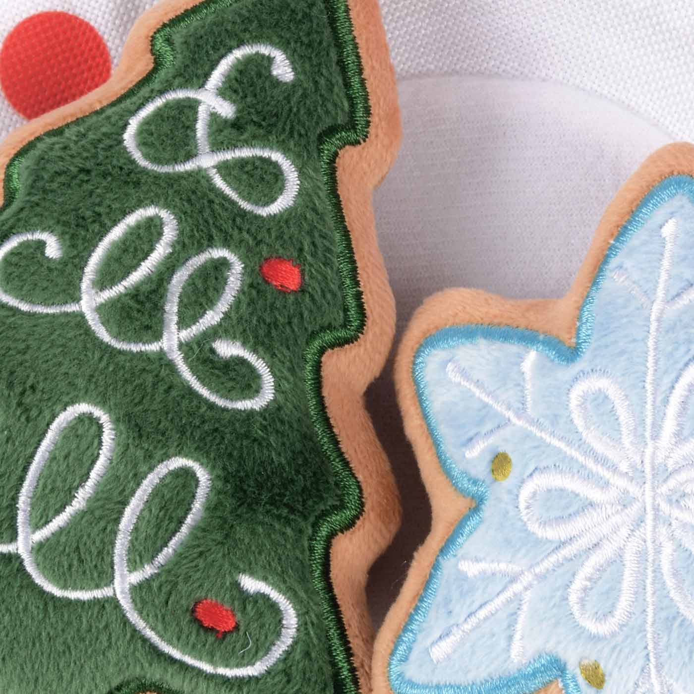 P.L.A.Y merry woofmas cookies close up