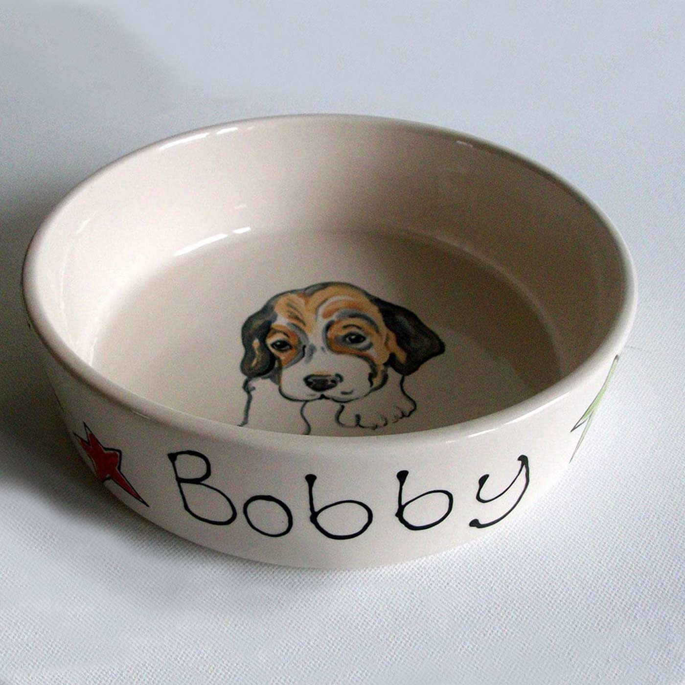 Portrait Dog Bowl by Purple Glaze