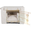 Dog Crate Set in Regency Stripe by Lords & Labradors