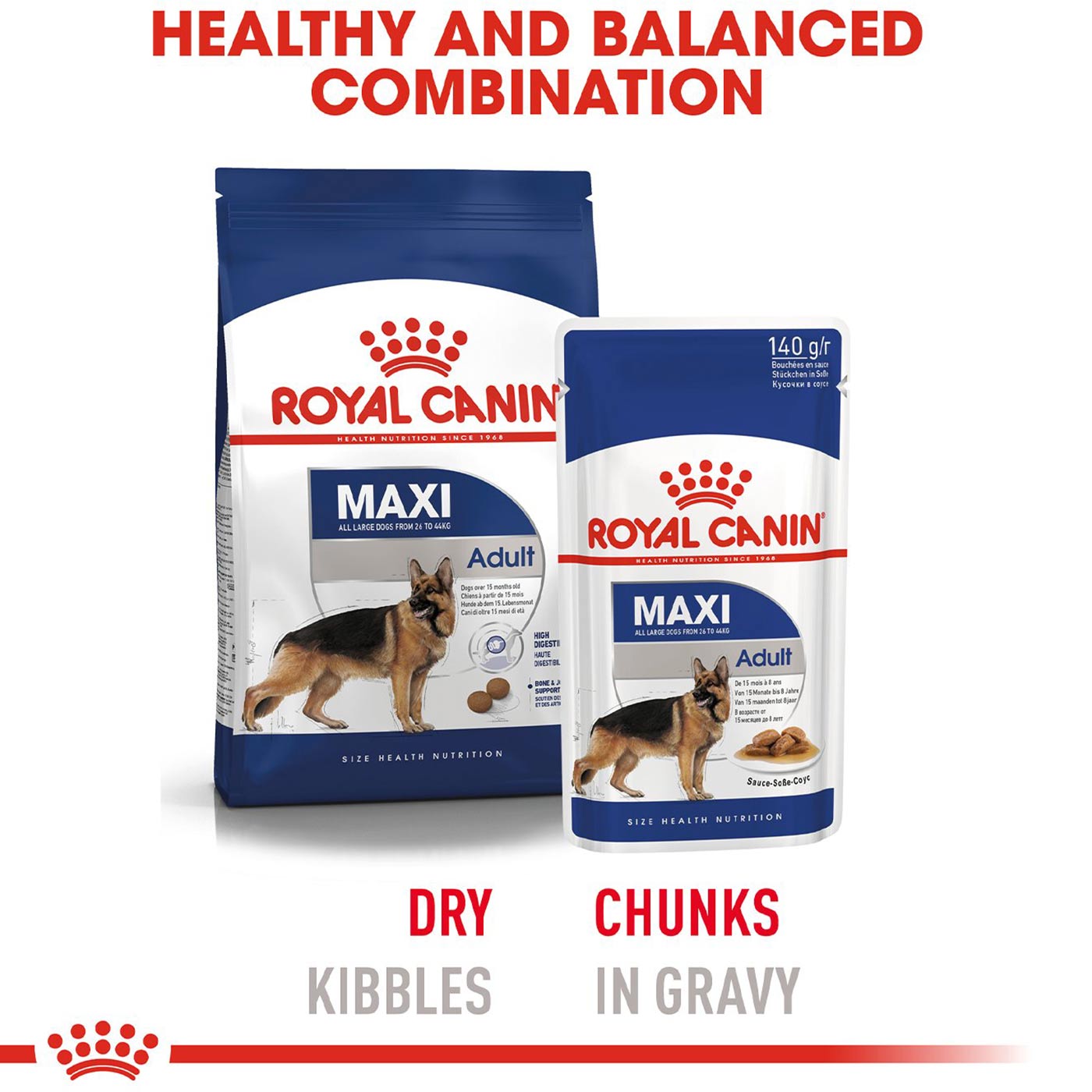Royal Canin Adult Maxi Breed Wet Dog Food