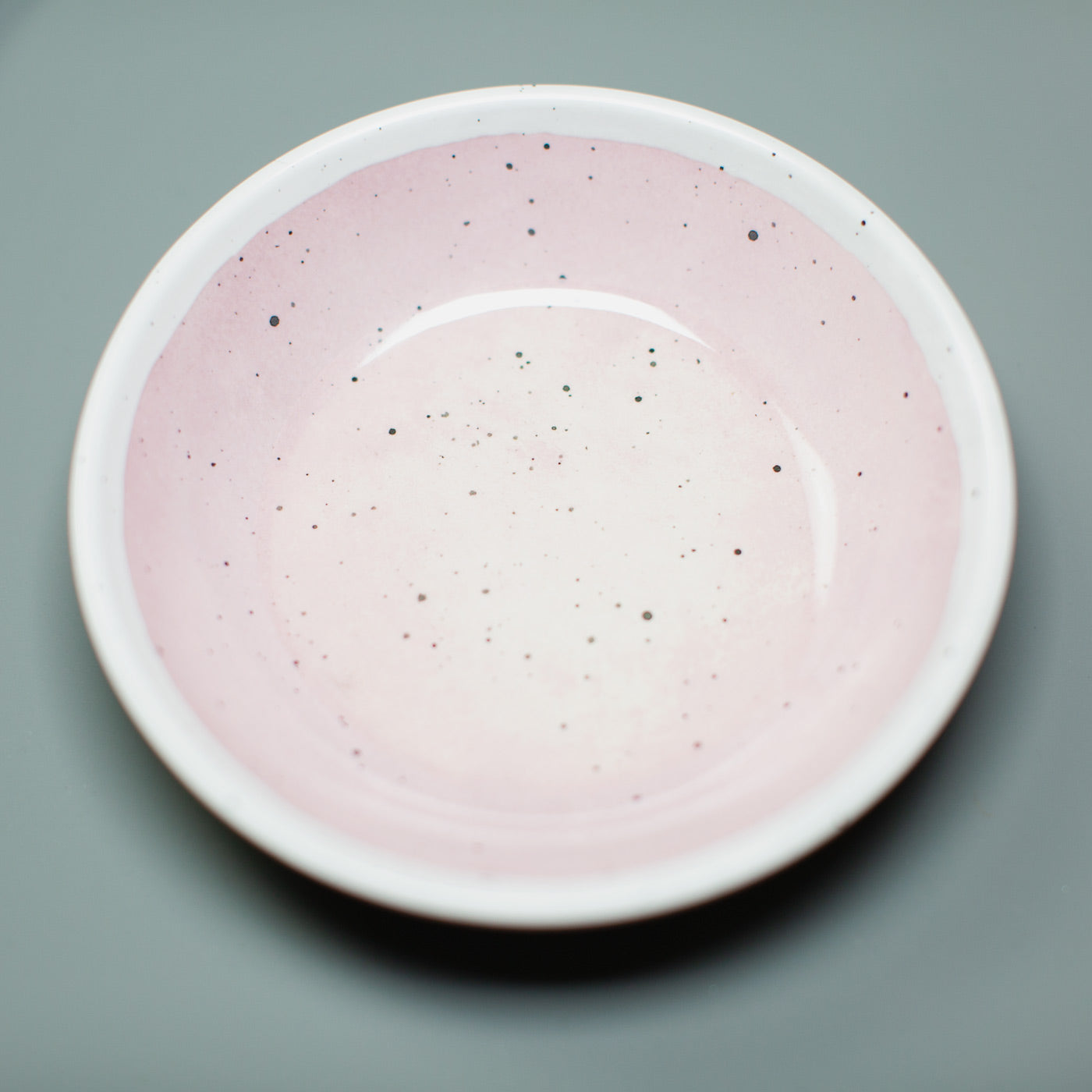 Desert Wash speckle cat saucer [color:blush]