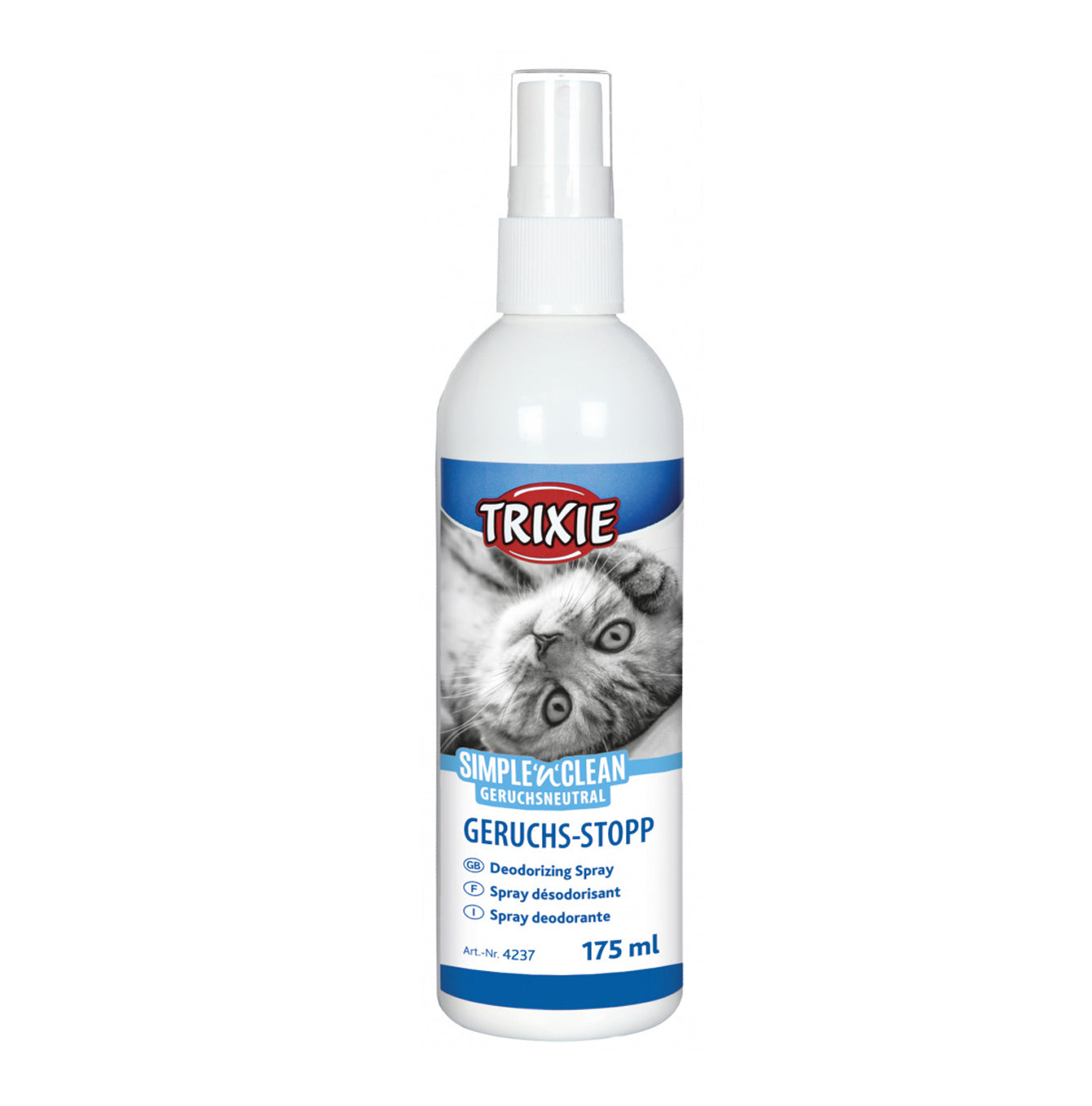 Trixie simple & clean deodorising spray bottle
