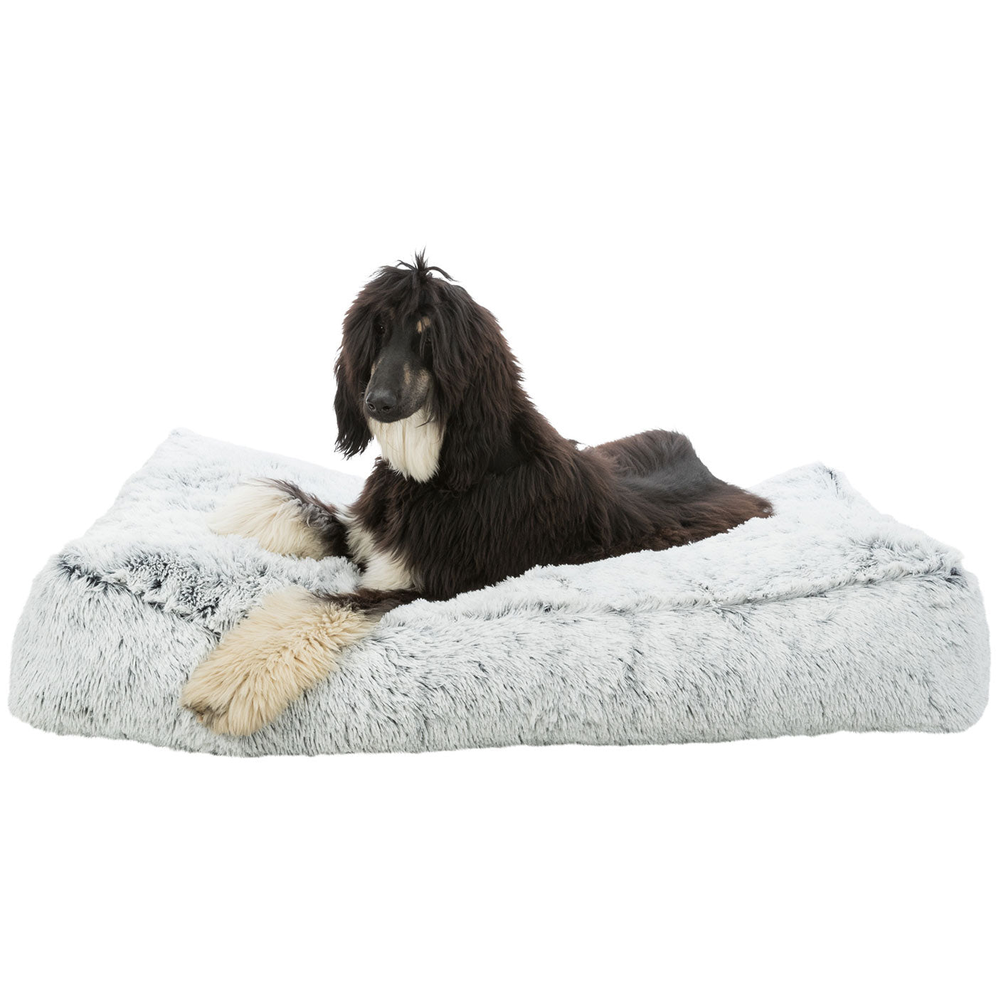 Discover Trixie Harvey Dog Cushion, in Grey. Features a Super soft, long-haired plush, Extra comfort from the voluminous filling, Removable cover for cleaning, Non-slip base. Available in three sizes at Lords and Labradors
