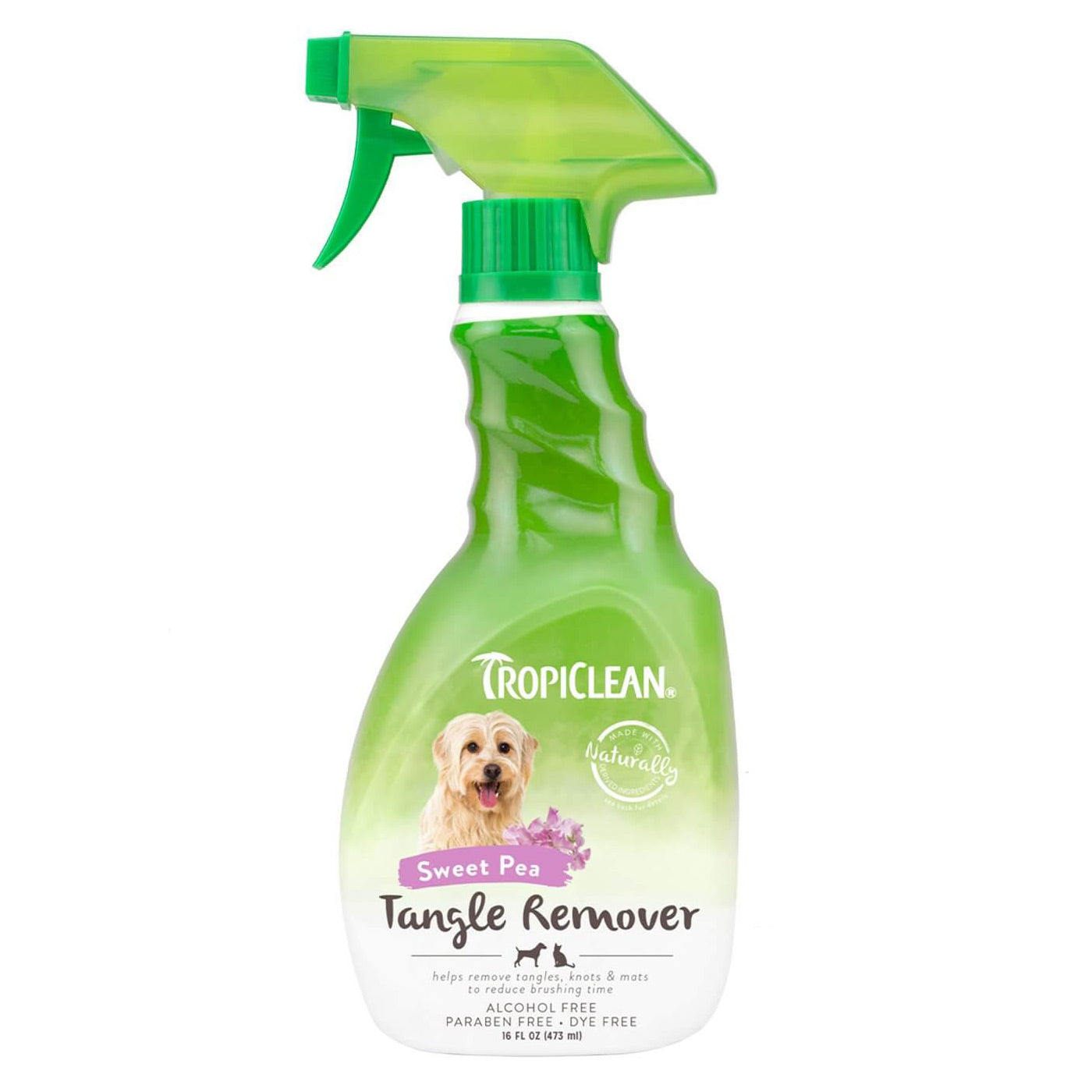 Tropiclean Sweet Pea Tangle Remover Spray for Dogs