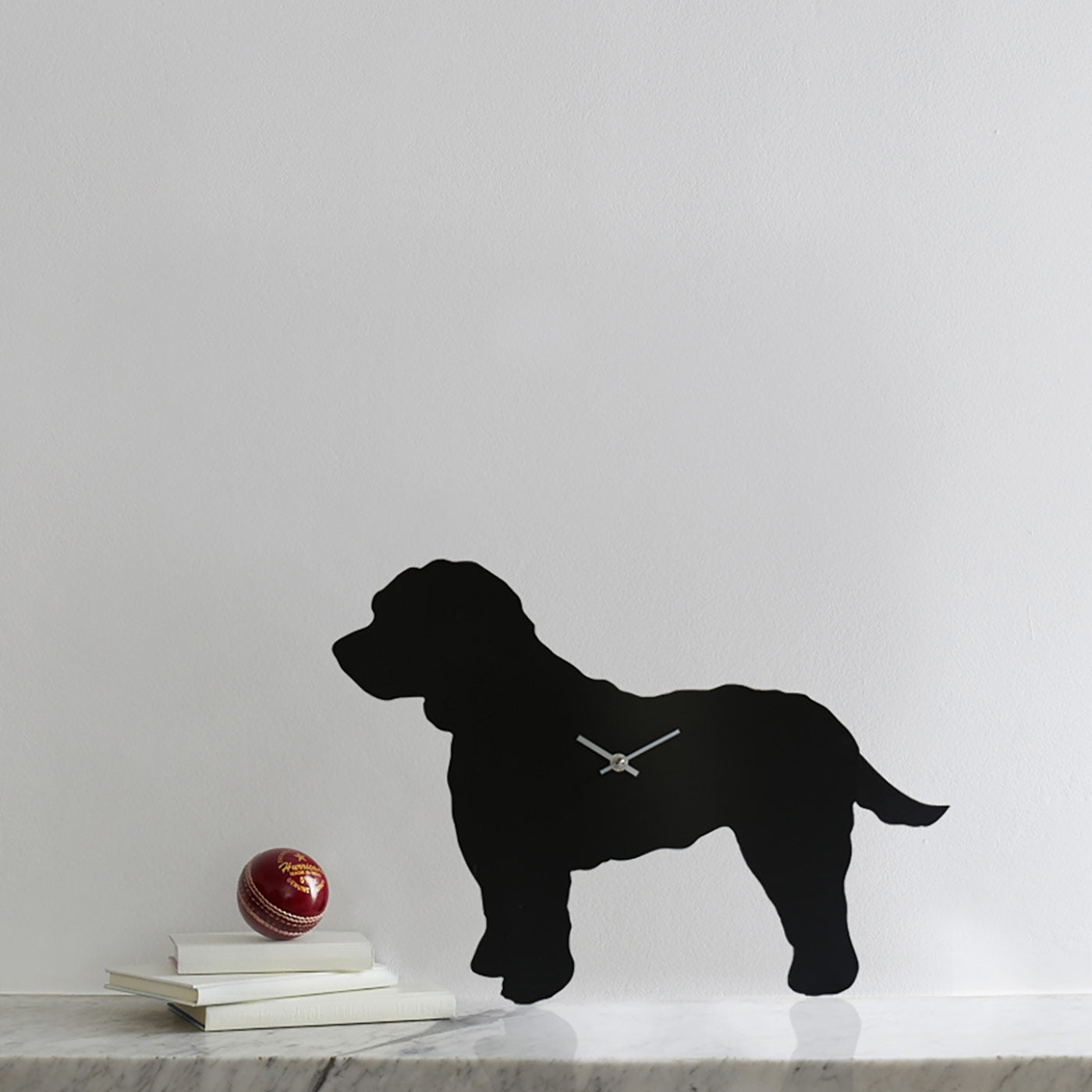 Wagging Tail Cockapoo Dog Clock by The Labrador Company