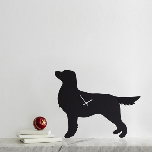 Wagging Tail Retriever Dog Clock by The Labrador Company