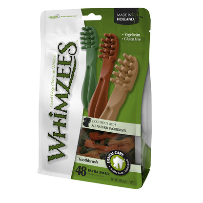 Whimzees Extra Small Toothbrush Star Chews